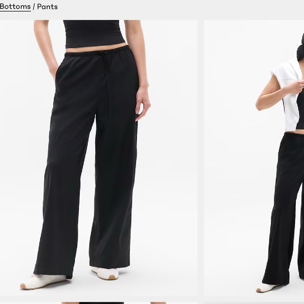 Athleta Paradise Mid Rise Wide Leg Pant, M tall